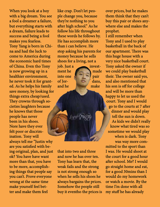 Profile by Zhi Yang